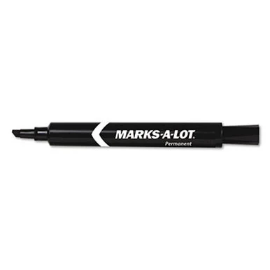 14807__39716.1595352258.386.513.webp Large Desk Style Permanent Marker, Chisel Tip, Black, Dozen
