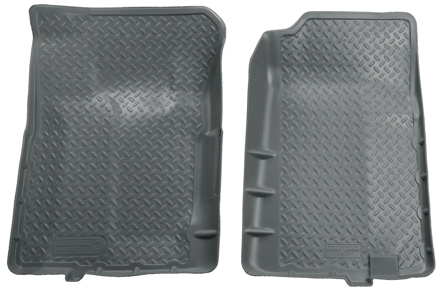 1992-1994 Chevy Blazer/GMC Yukon Full Size (2DR) Classic Style Gray Floor Liners by Husky Liners (31102)
