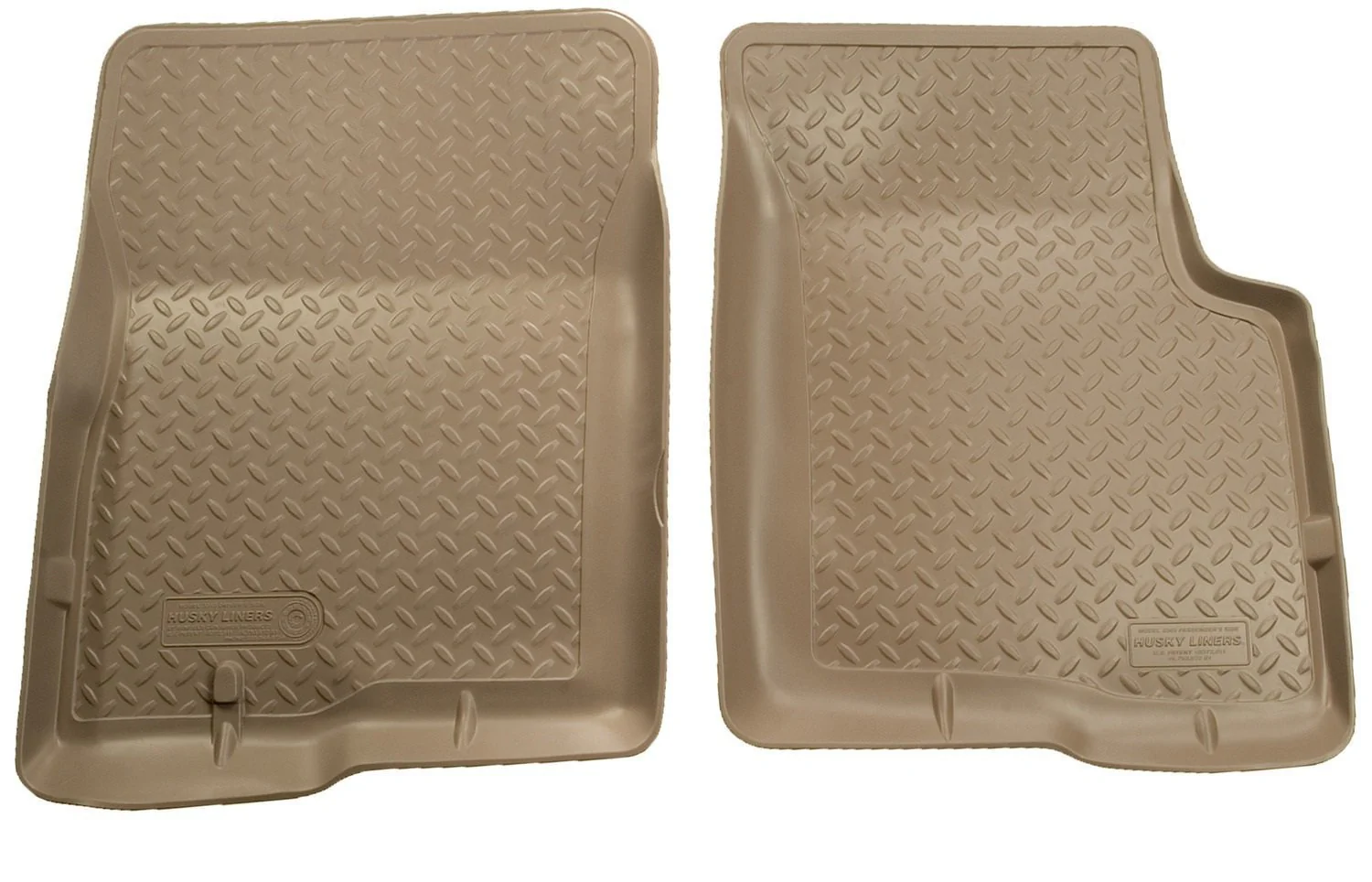 1995-1999 Chevy Tahoe/GMC Yukon/99-00 Cadillac Escalade Classic Style Tan Floor Liners by Husky Liners (32203)