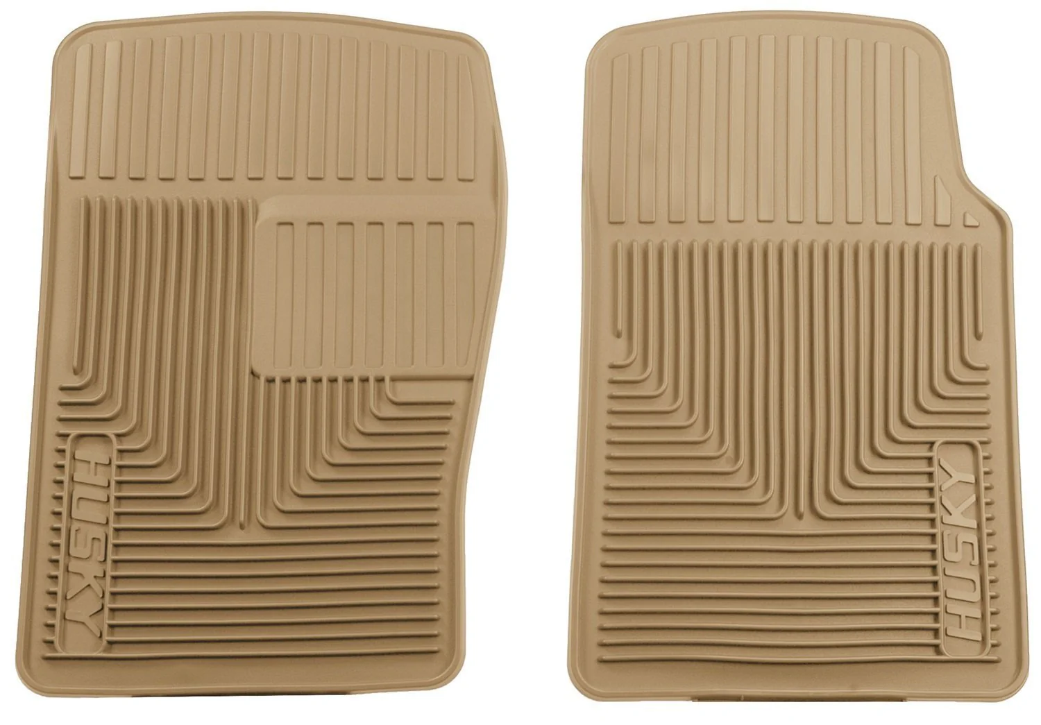 2000-2004 Nissan Frontier/XTerra/85-05 Pontiac GrandAm Heavy Duty Tan Front Floor Mats by Husky Liners (51093)