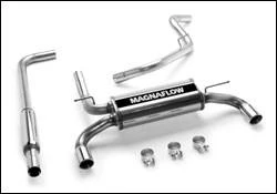 magnaflow-mag-15801-3811589443.webp 2000-2005 Dodge Neon Cat Back Exhaust; Rear Exit by Magnaflow (15801)